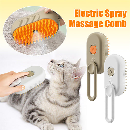 Cat and Dog Steam Brush Steamy 3 in 1